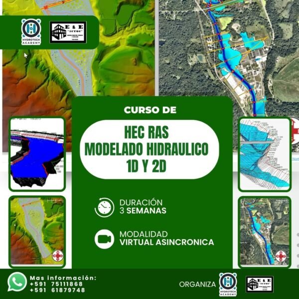 Curso de Hec Ras – Modelado Hidraulico 1D y 2D