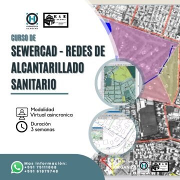 Curso de Sewercad – Redes de Alacantarillado Sanitario