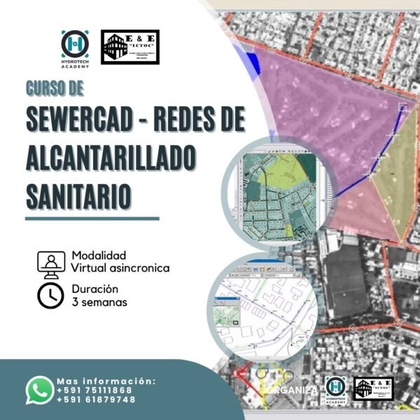 Curso de Sewercad – Redes de Alacantarillado Sanitario