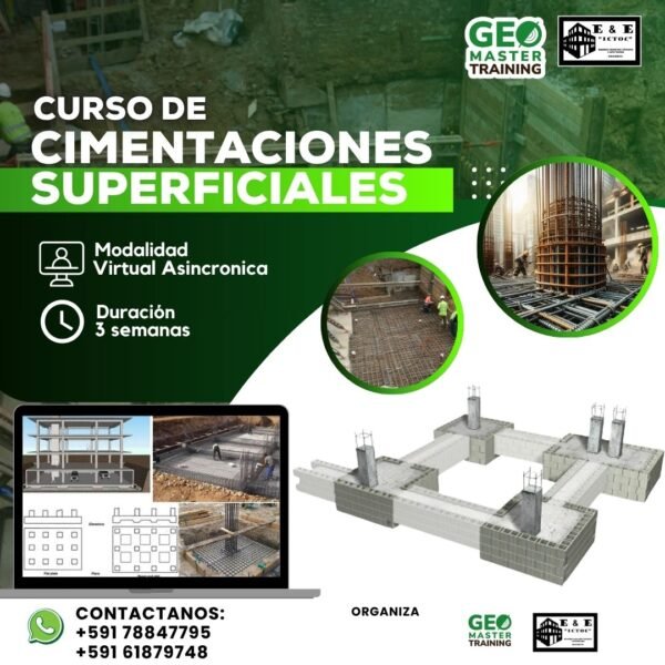 Curso de Analisis y Diseño de Cimentaciones Superficiales