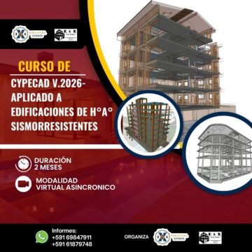Curso de Cypecad V.2026 – Aplicado a Edificaciones de HºAº Sismorresistentes