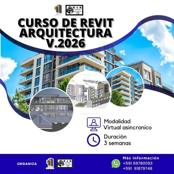 Curso de revit Arquitectura V.2026