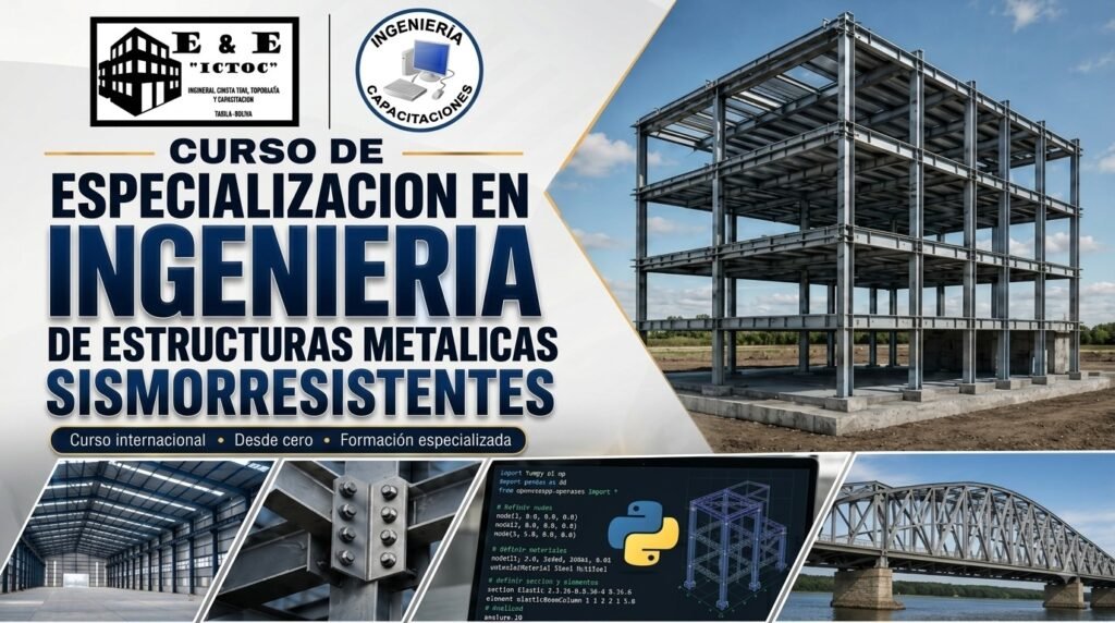 CURSO DE ESPECIALIZACIÓN EN INGENIERIA DE ESTRUCTURAS METÁLICAS